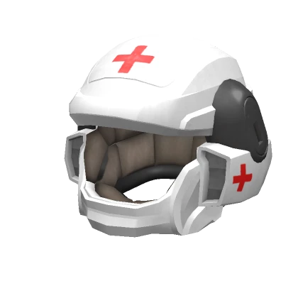 Medic Red Cyber Open Helmet