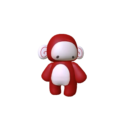 Red Cute Baby Pet Monkey