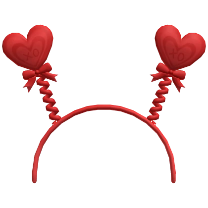 Preppy Red XO Valentines Boppers