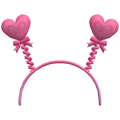 Preppy Pink XO Valentines Boppers