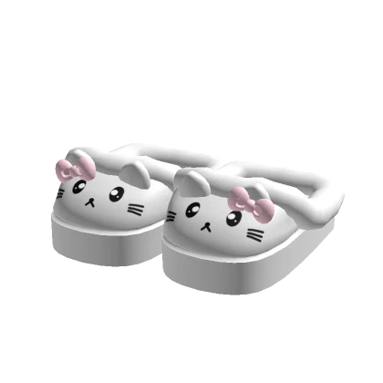 ♡ cute kitty platform slippers