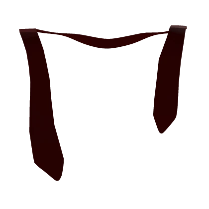 1.0 Dark Red Untied Tie