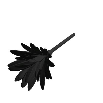 [Hand] Black Feather Maid Duster Right