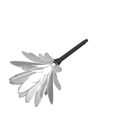 [Hand] White Feather Maid Duster Left