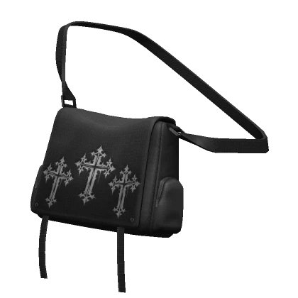 y2k black cross bag [1.0]