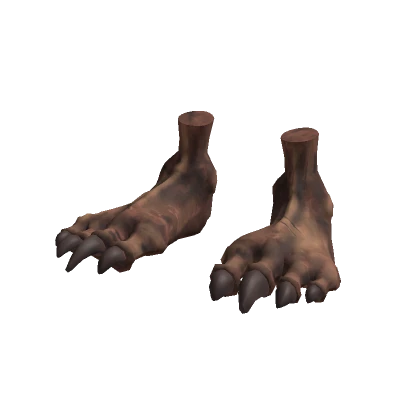 Massive Feet Monster Demon Werewolf Krampus