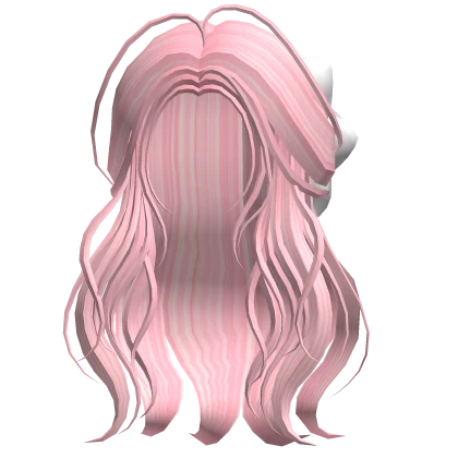 Pink Angelic Styled Hair w/ Bow