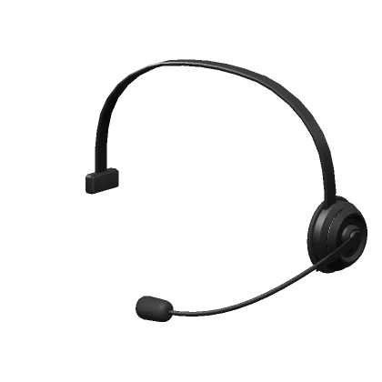 fast food worker headset with mic