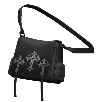 y2k black cross bag [3.0]