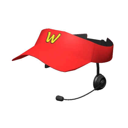 fast food worker visor