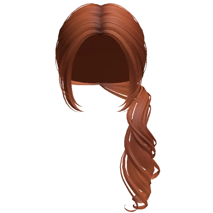 Rose Garden Soft Curled Ponytail (Ginger)