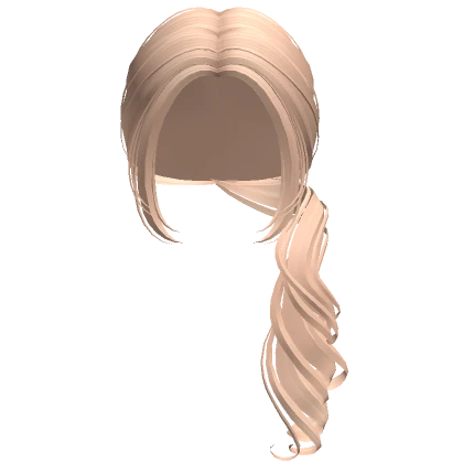 Rose Garden Soft Curled Ponytail (Blonde)