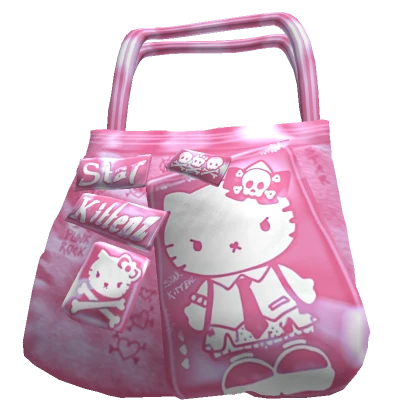 Pink Star Kittenz Tote Bag 1.0