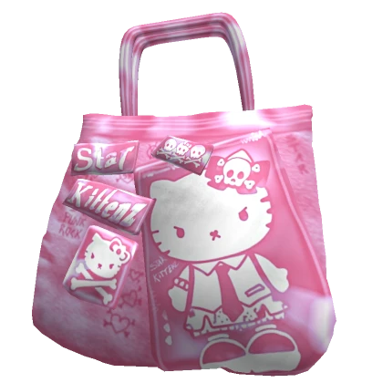 Pink Star Kittenz Tote Bag 3.0