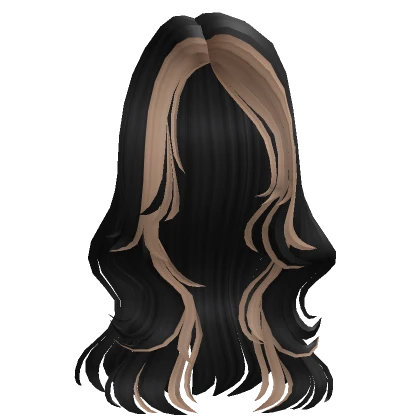 Ayesha Side Part in Split Black-Blonde