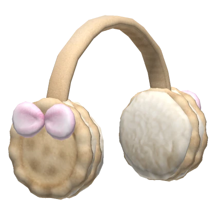 Vanilla Cookie Earmuffs