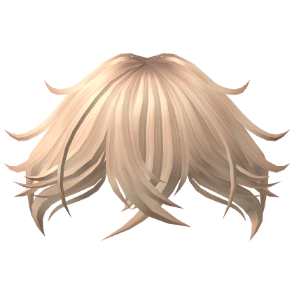 Messy Fluffy Bangs in Blonde