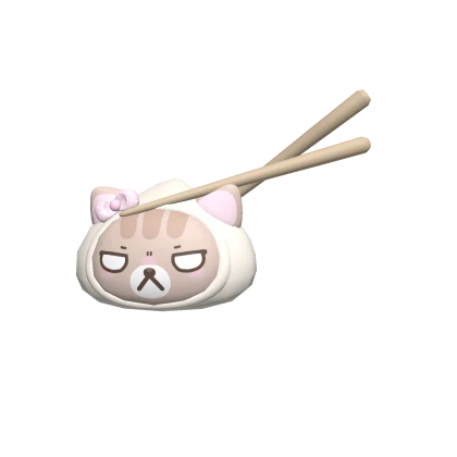 \( •̀ᴖ•́)/💢 angry dumpling kitty 🥟🎀