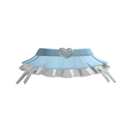 🎀Chibi Doll - Fancy Light blue tiered skirt