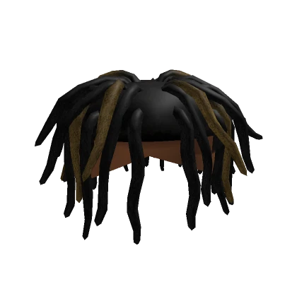 Black Twisted Dreads w/ Blonde