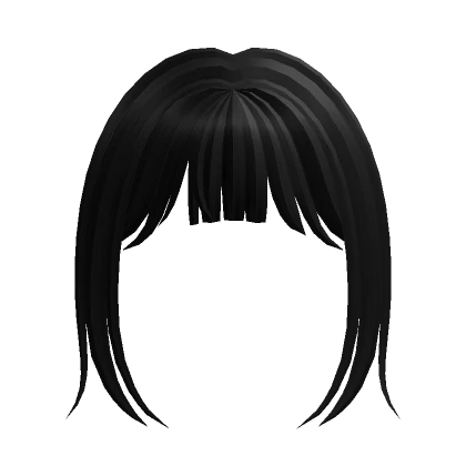  ɞ | kawaii soft black anime bangs