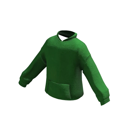 green oversized hoodie