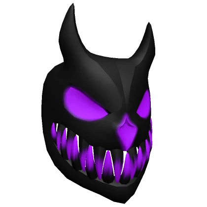 Purple Hollow Mask