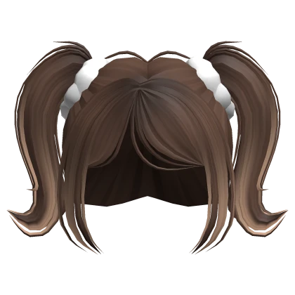 Cinnamon Roll Lollipop Swirly Cheerleader Pigtails