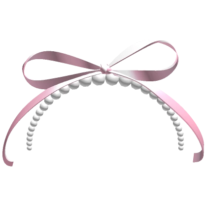 Pearl Satin Ribbon Headband