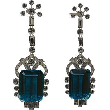 Aquamarine Earrings