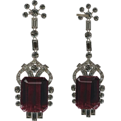 Ruby Earrings