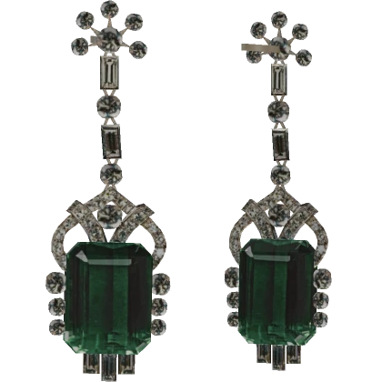 Emerald Earrings