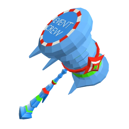 The Roblox Event Crew Christmas Hammer 2023