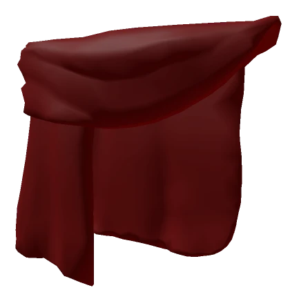 Right Half Shoulder Red Cloak