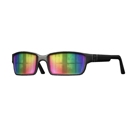 rainbow glasses y2k style