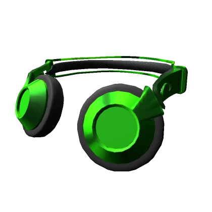 ✅ Green headphones