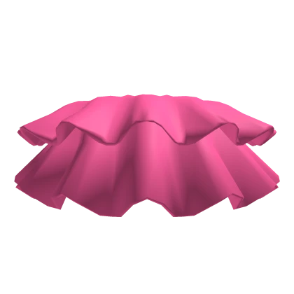 Pink Full Short High Waisted Glam Tutu Skirt