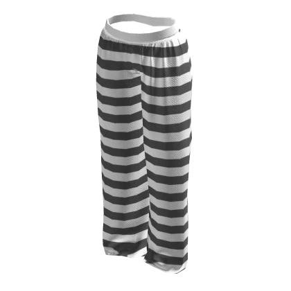 striped pajama sweats