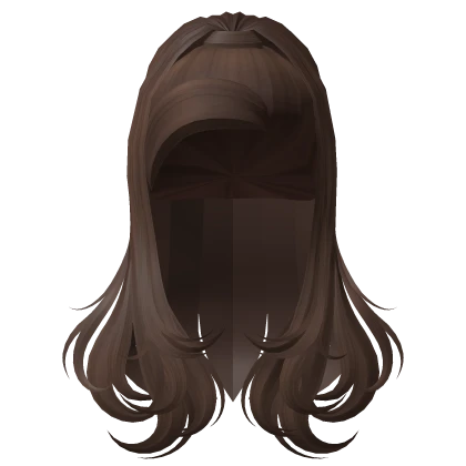 Silky Celebrity High Ponytail (Brown)