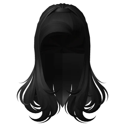 Silky Celebrity High Ponytail (Black)