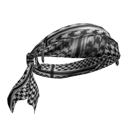 Houndstooth Headwrap [for locs]