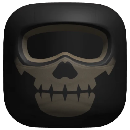 Army Brown Skull Ski Mask