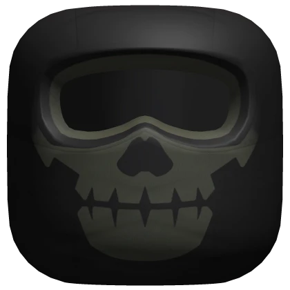 Army Green Skull Ski Mask