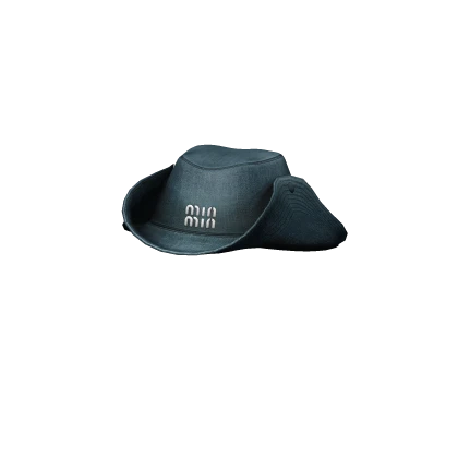 Denim Miu Cowboy Hat