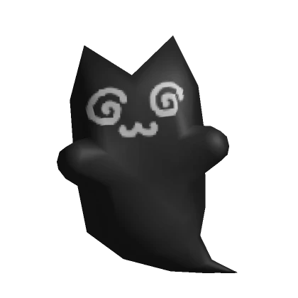 black ghost cat 🐈‍⬛