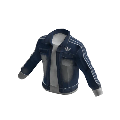 adidas Blue Denim Top
