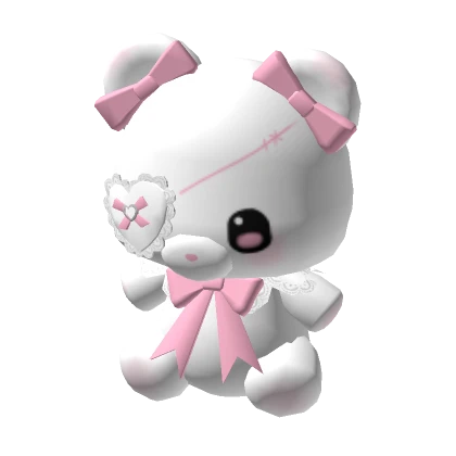 🍀Kawaii Pink Bear Plushie