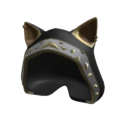 Gold Cat Hood