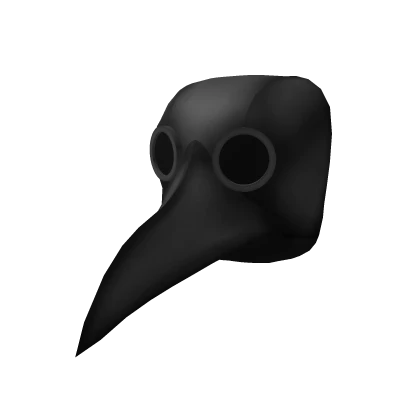 Black Plague Doctor Mask