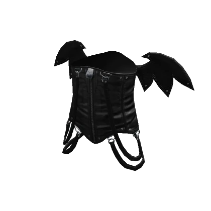 Demon Corset Skelly Grayscale